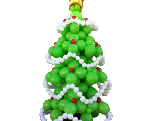 Balloon Christmas tree