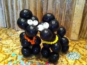dog balloon sculptures