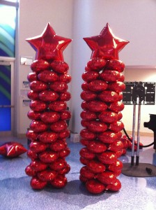Balloon column - foil